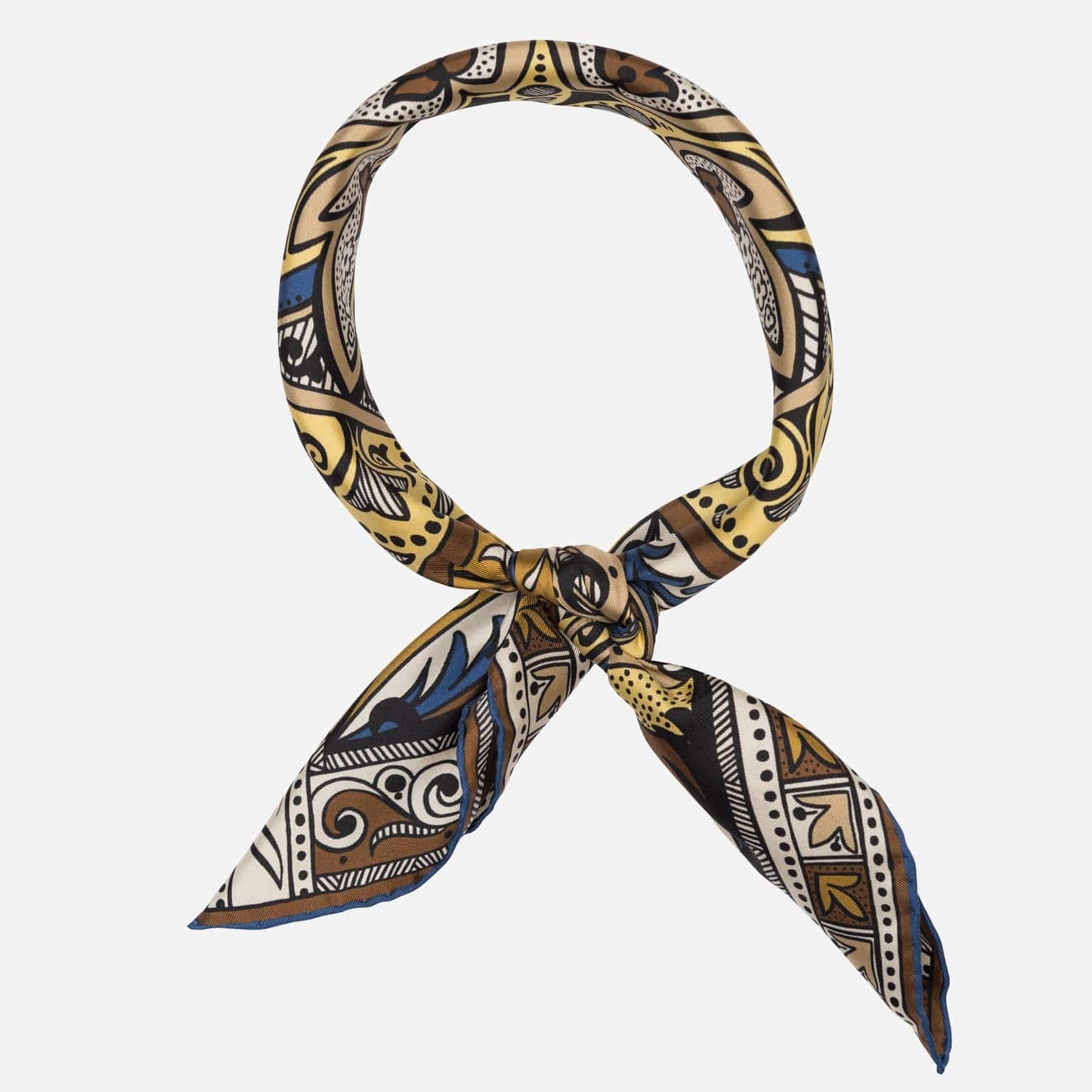 Capri - Silk Neckerchief - Yellow - Solstik