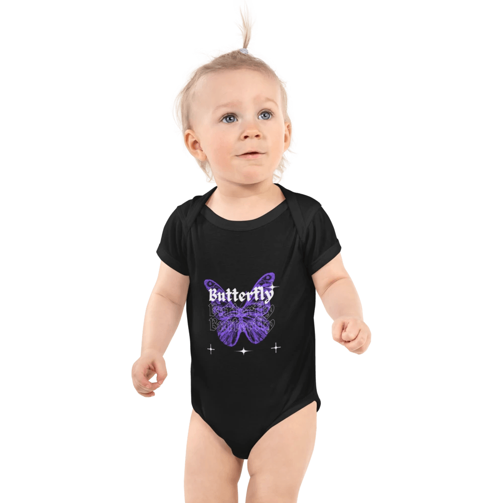 Soft Cotton Baby Onesie | 3-Snap Design - Solstik