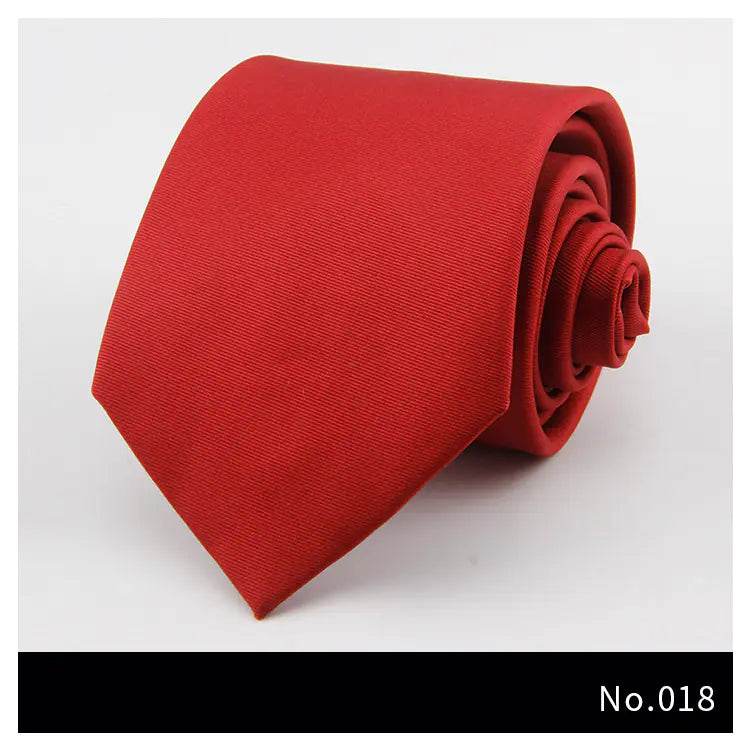 Fashionable Solid Color Tie - Solstik
