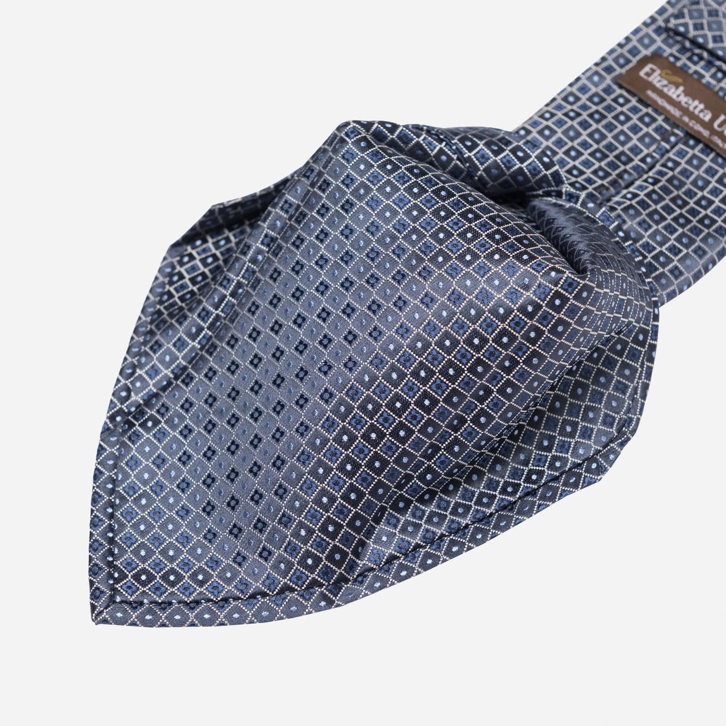 Ravenna - Silk Jacquard Tie - Blue - Solstik