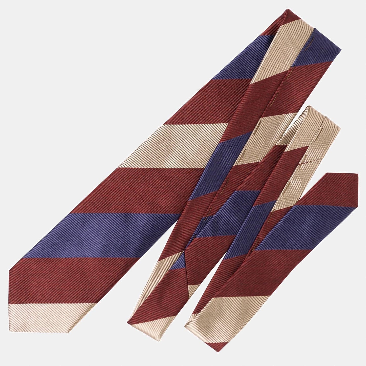 Conero - Silk Jacquard Tie - Burgundy - Solstik