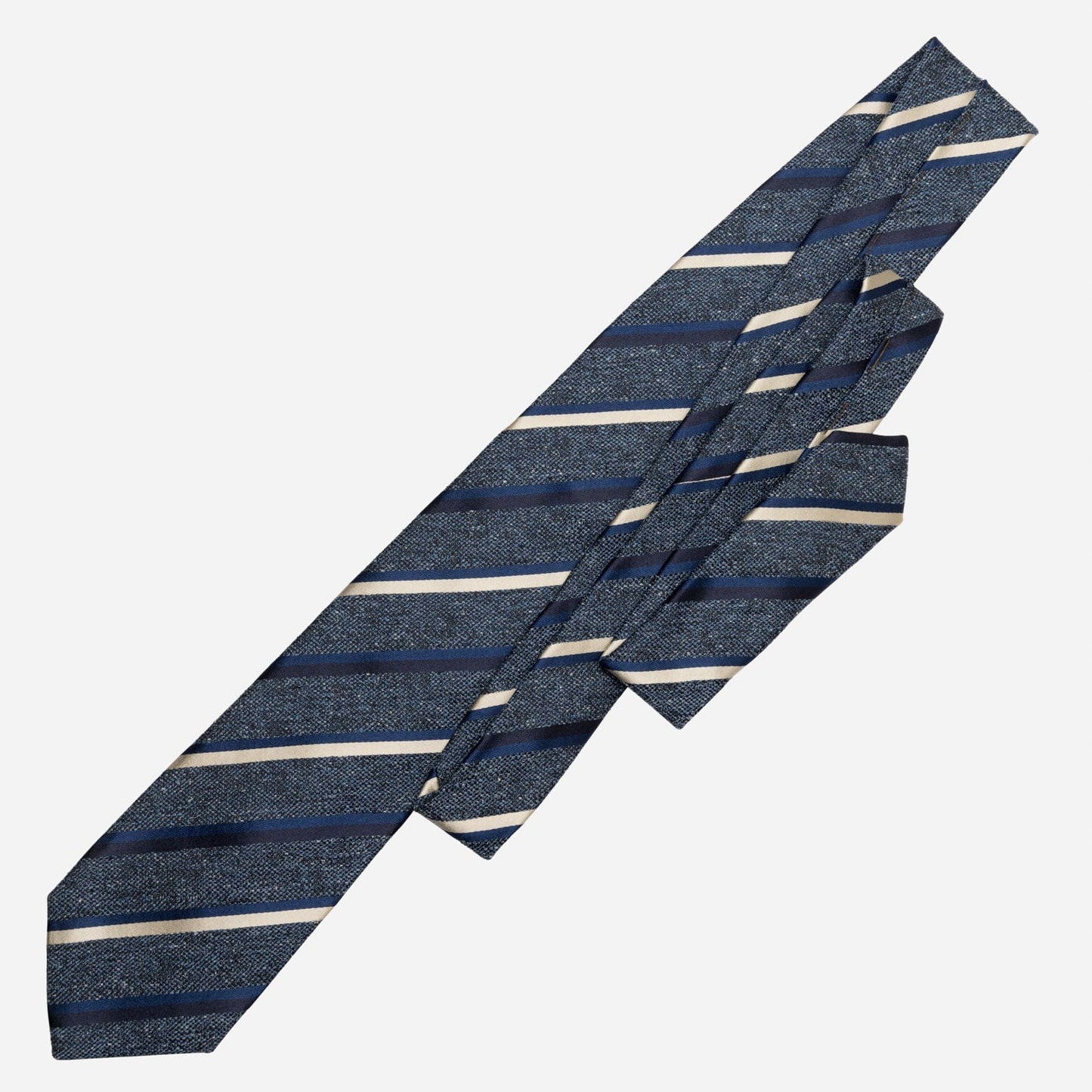 Velletri - Silk Jacquard Tie - Blue - Solstik