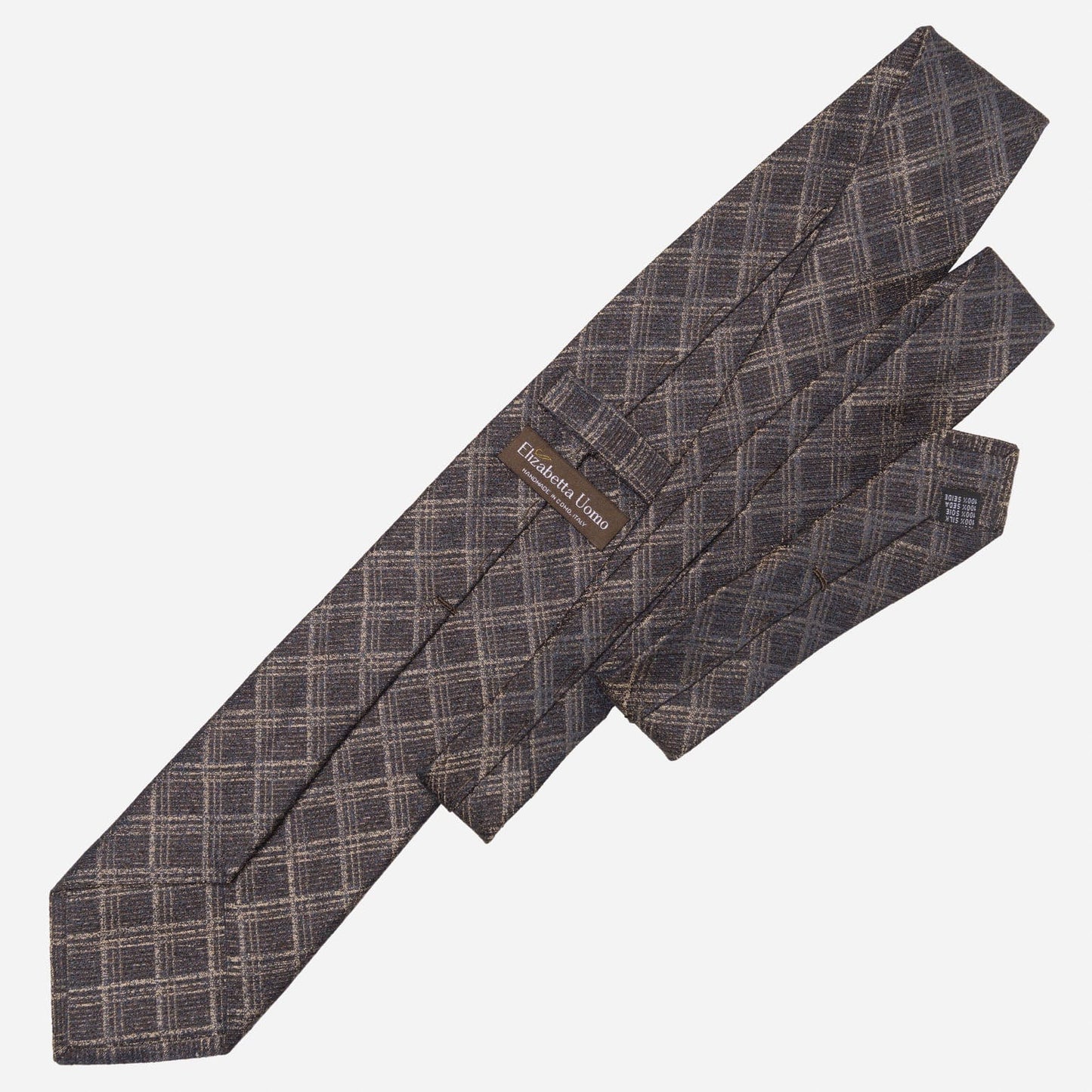 Empoli - Silk Jacquard Tie - Bronze - Solstik