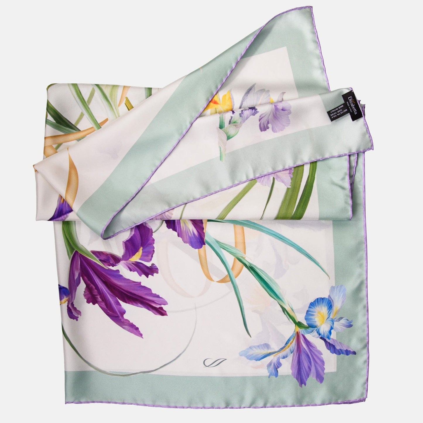 Susanna - Silk Foulard - Mint - Solstik