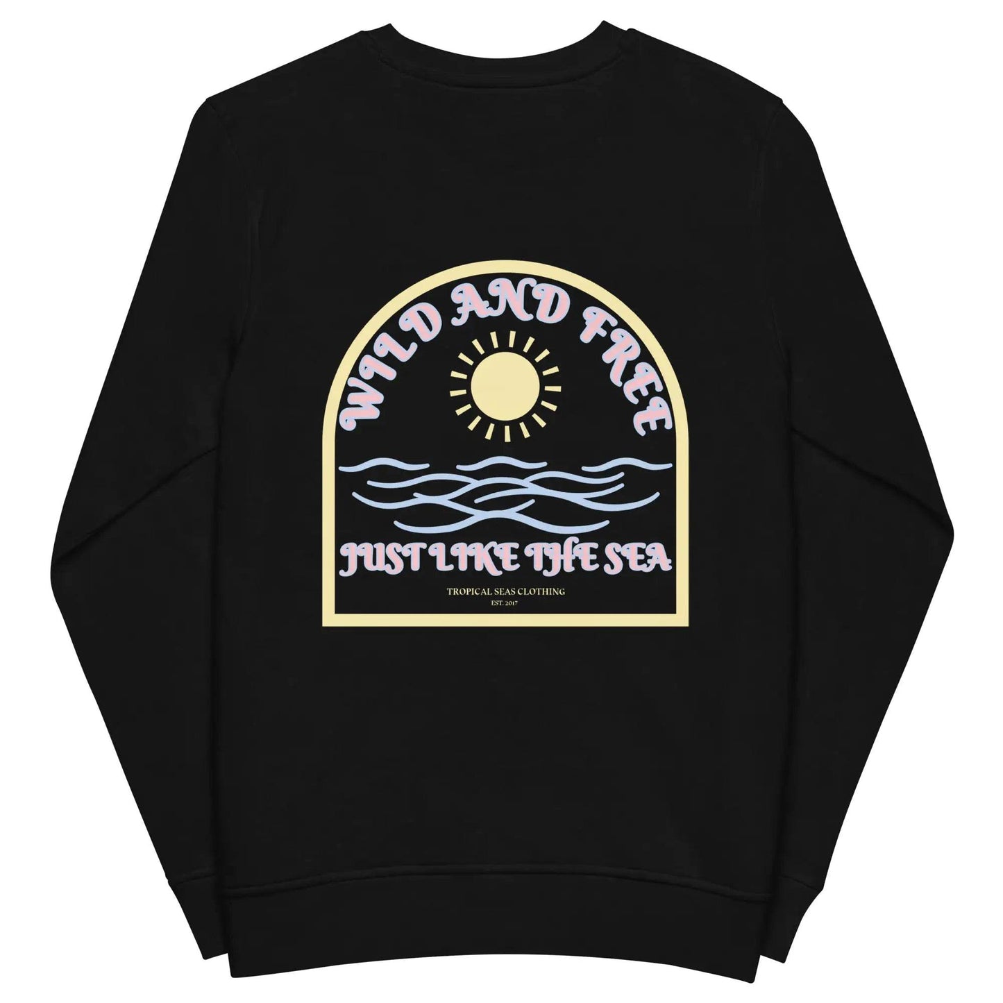 Women's Wild and Free organic sweatshirt - Solstik