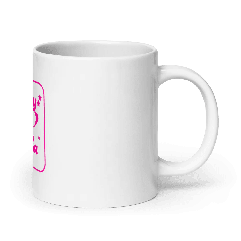 Sleek White Ceramic Mug - Solstik