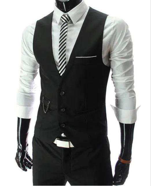 Men's Slim Fit Business Casual Vest - Solstik