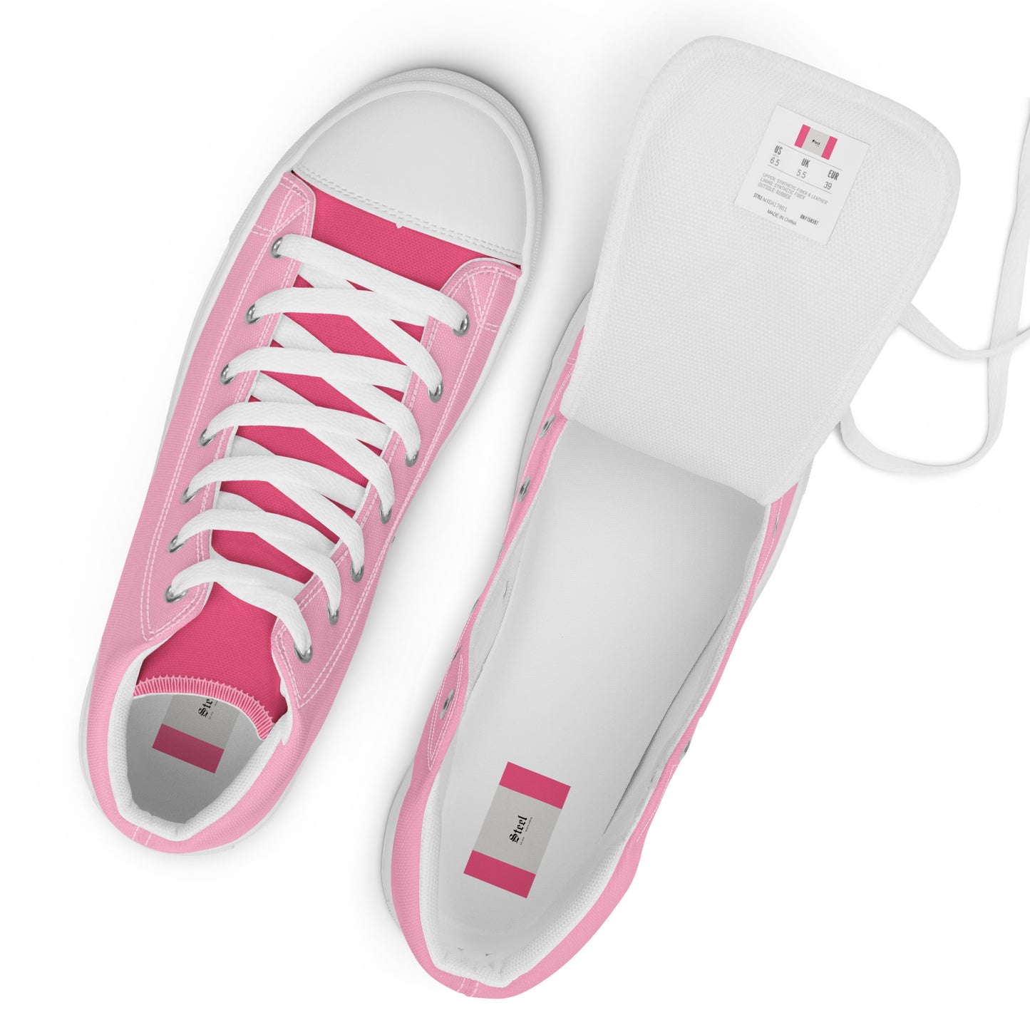 Women’s high top canvas shoes - Solstik #