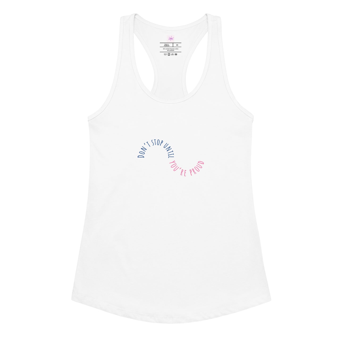 Women’s fitted racerback tank top - Solstik #