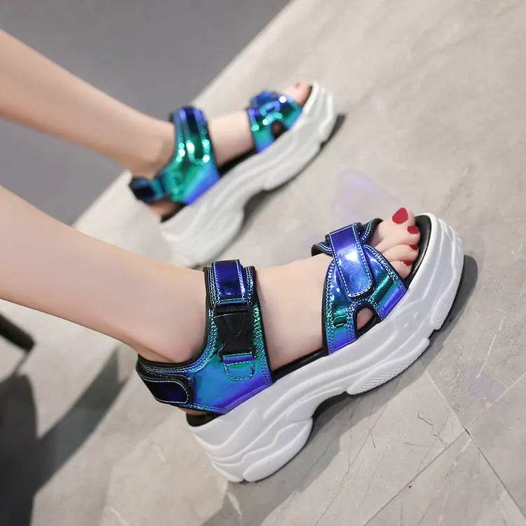 Trendy Thick-Soled Summer Sandals for Women 2020 - Solstik