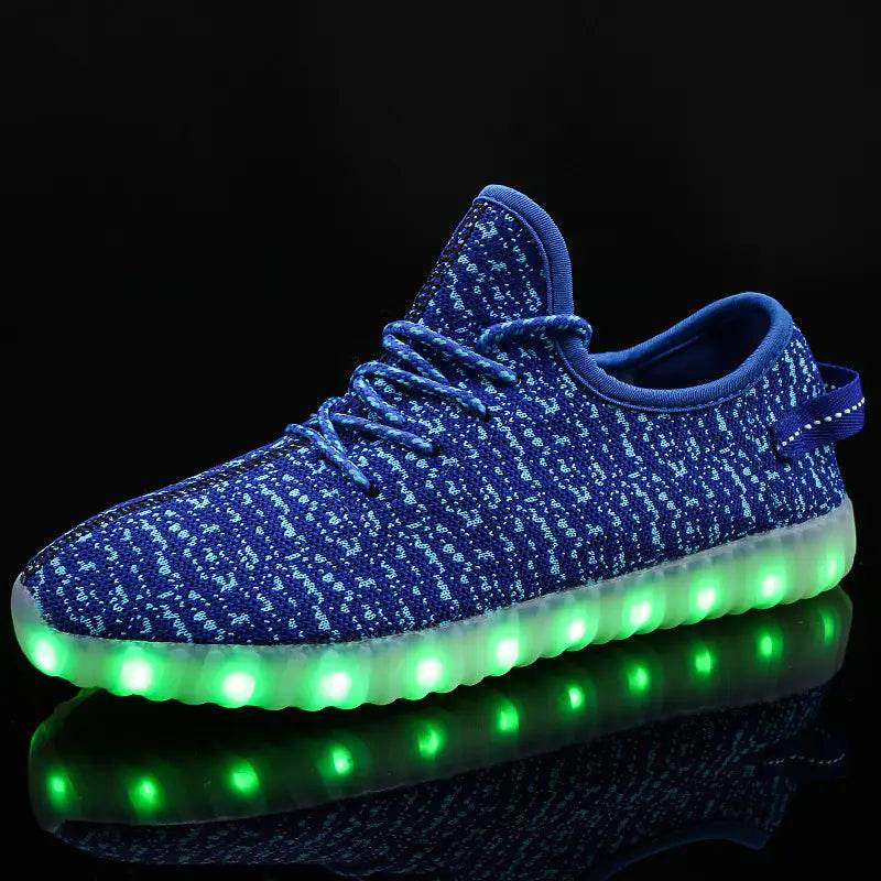 GlowStride LED Sneakers for All - Solstik