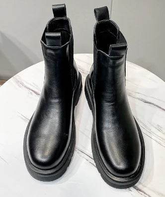 Men's High-Top Thick-Soled Martin Boots for Every Look - Solstik