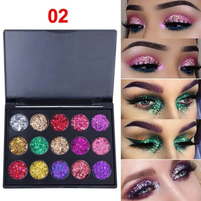 Glitter Eyeshadow Palette - Solstik