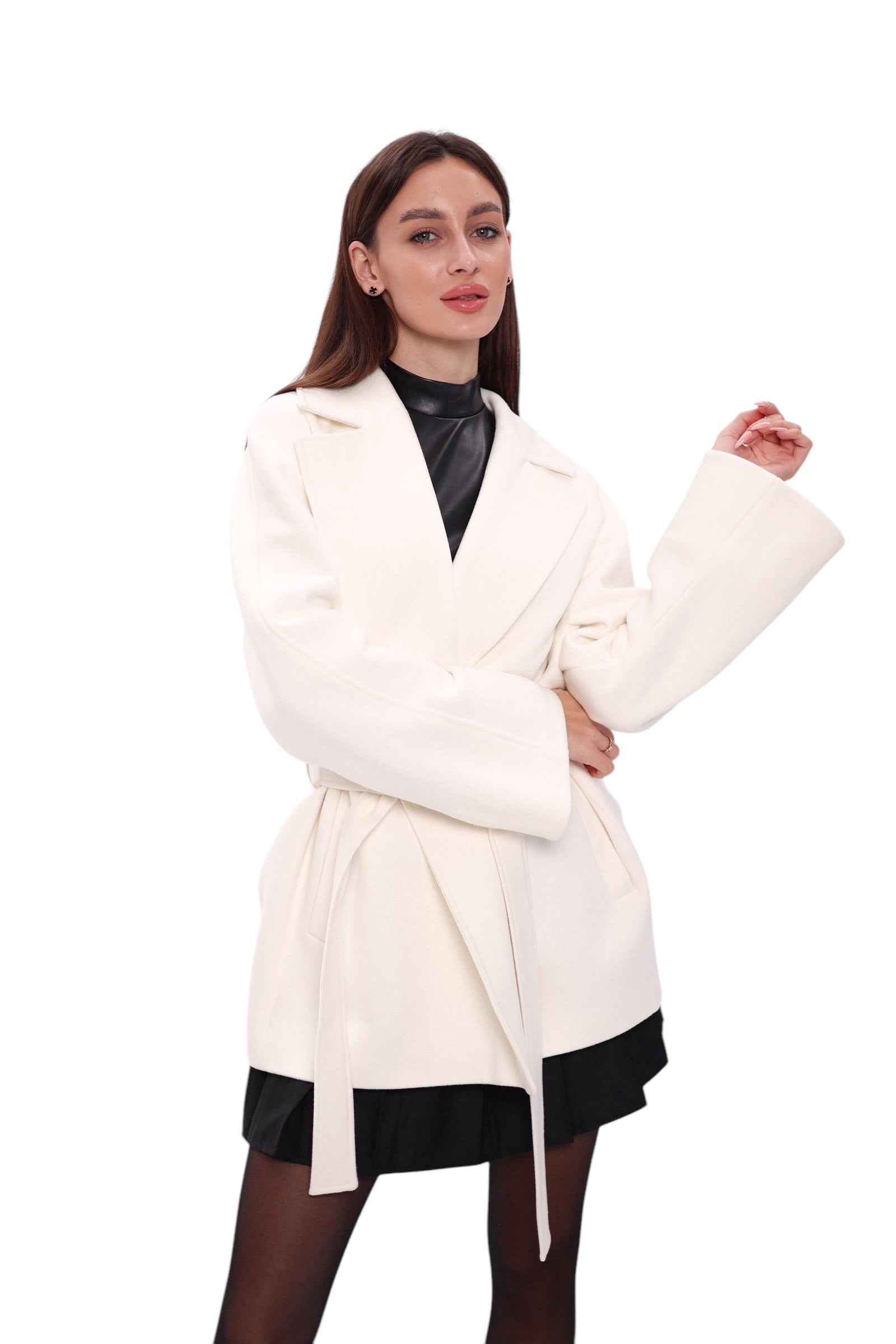 Astoria Midi Cashmere Wool Blend Coat