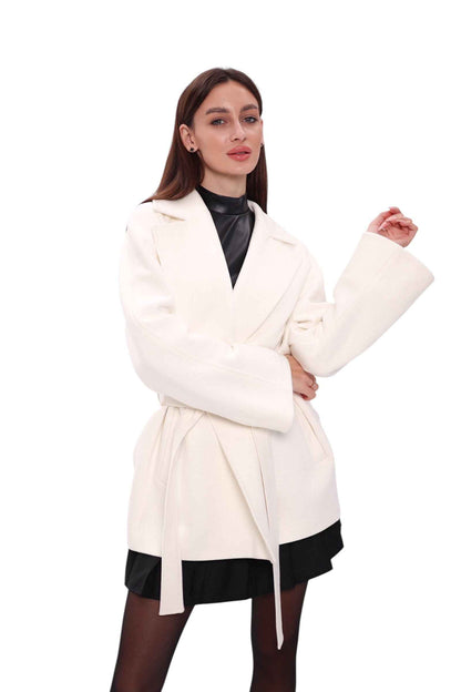 Astoria Midi Cashmere Wool Blend Coat