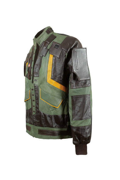 Handmade Old Edge Runners 6th Street Gang Cosplay leather Jacket