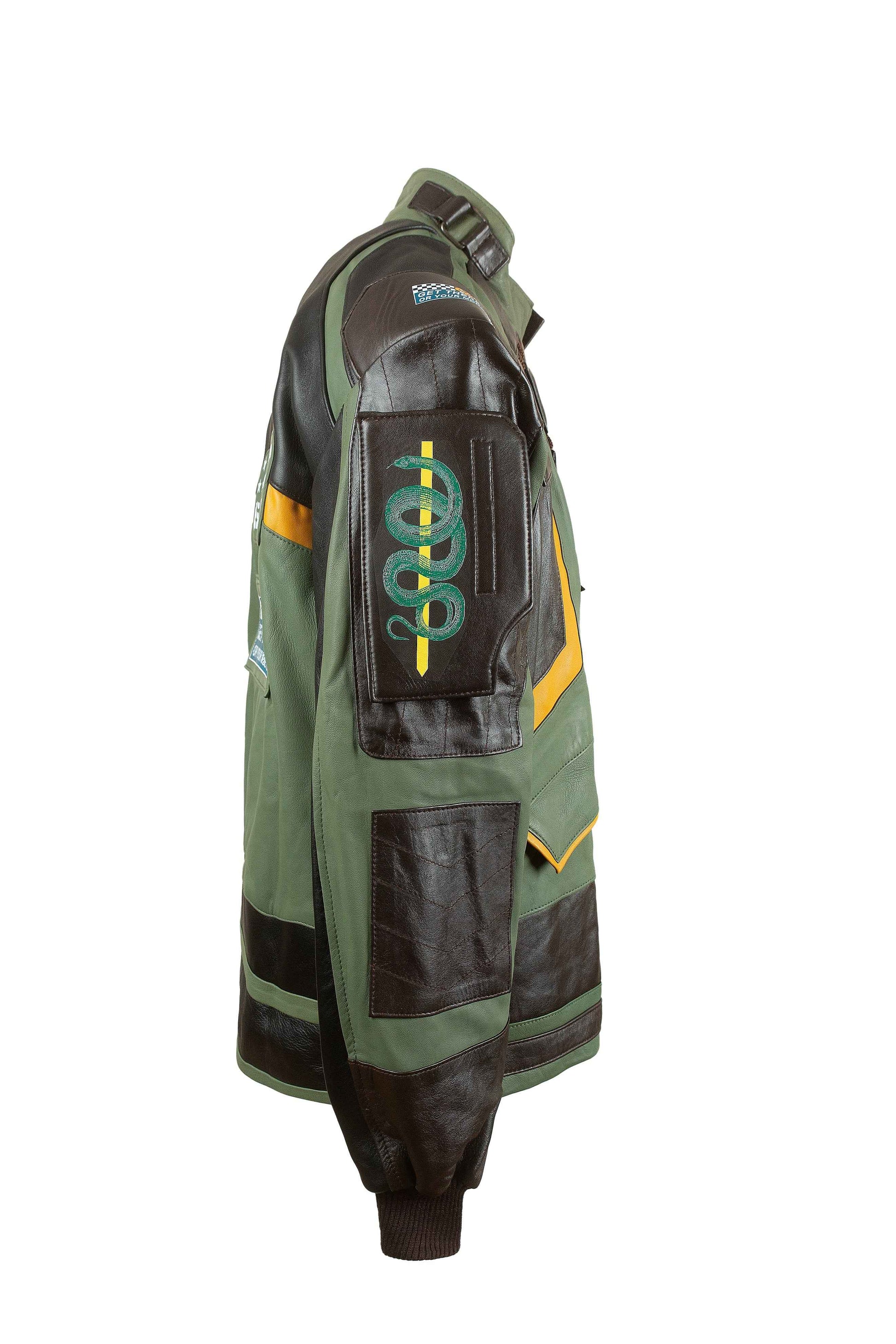 Handmade Old Edge Runners 6th Street Gang Cosplay leather Jacket