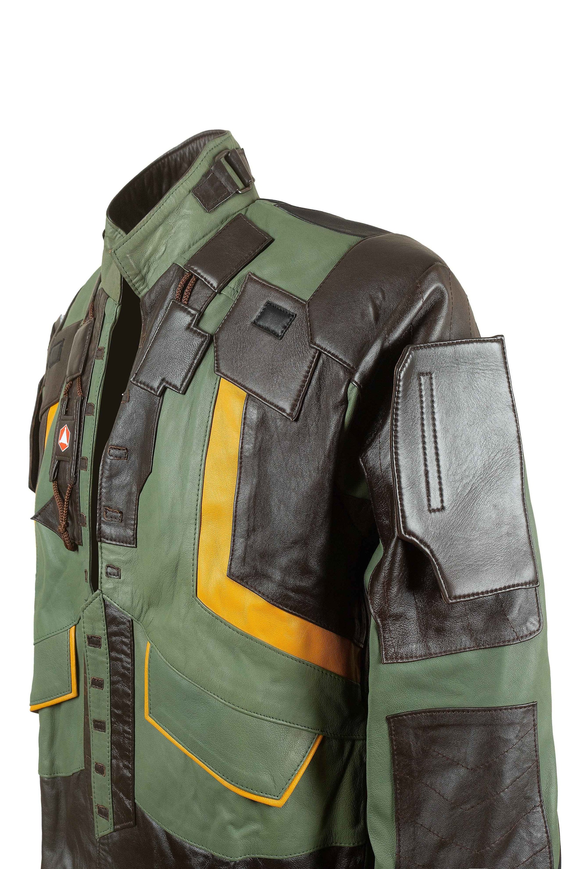 Handmade Old Edge Runners 6th Street Gang Cosplay leather Jacket