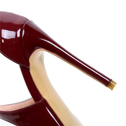 Women's Shoes Cross Strap Stiletto Heel