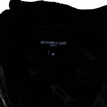 BL MAGIE LEATHER PADDED JACKET W/ SOFTENED DETACHABLE GLOVES
