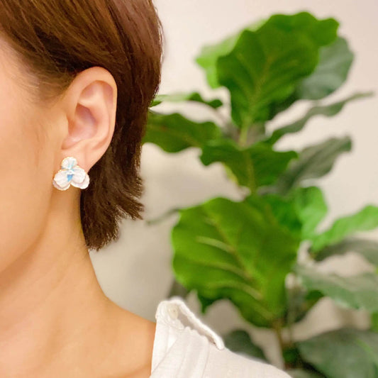 Noble Bloom Flower Earrings - Solstik