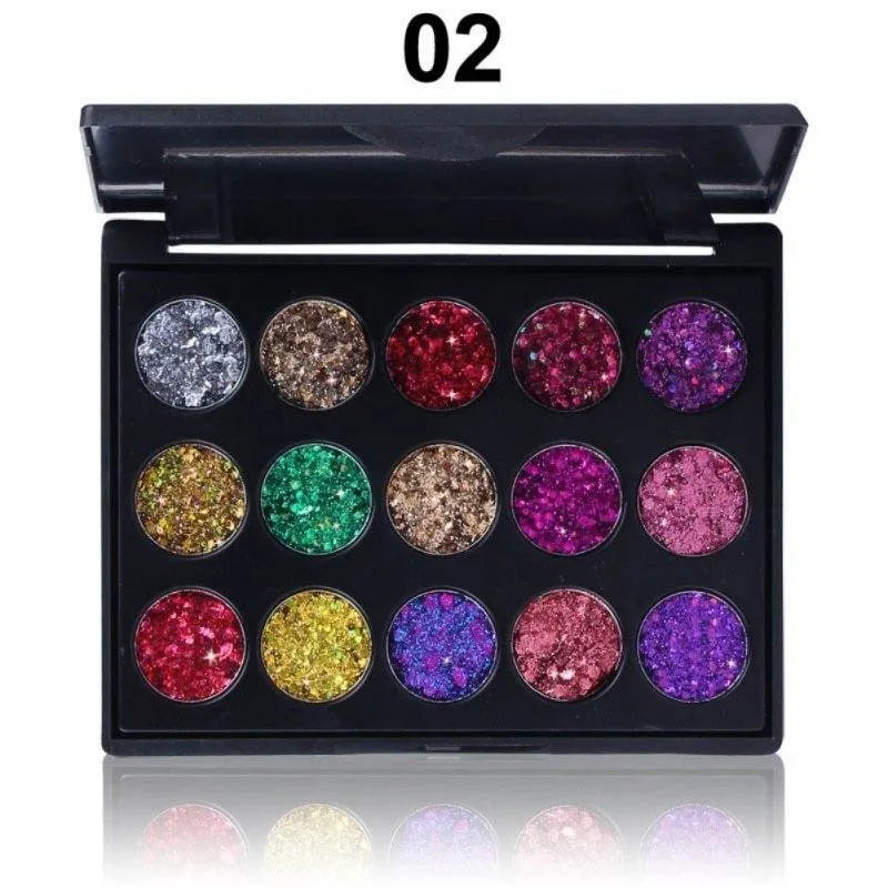 Glitter Eyeshadow Palette - Solstik