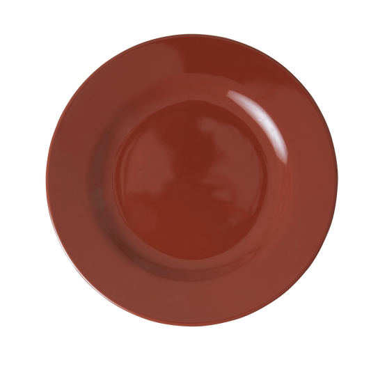 Melamine Lunch Plate | Brown