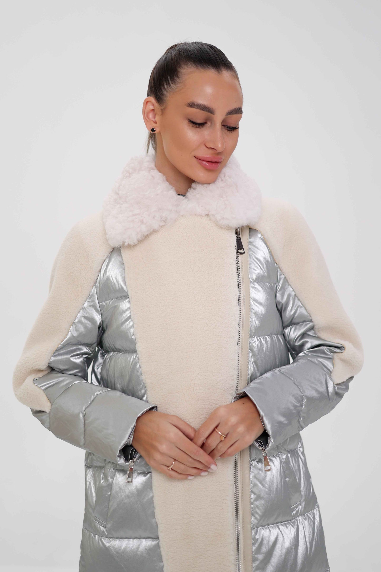 Kalgan Trim Down Long-line Coat