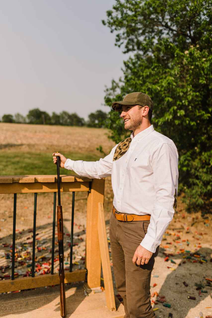 Sportsmans Shirt - White/Original Camo