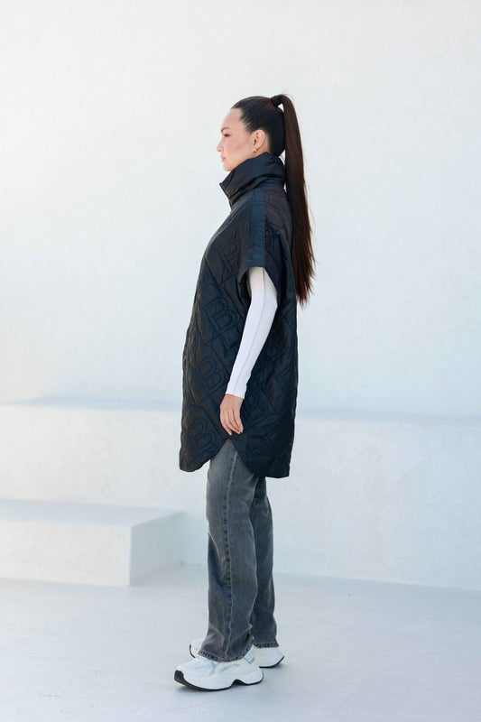 Bianca Relaxed Fit Embossed Vest