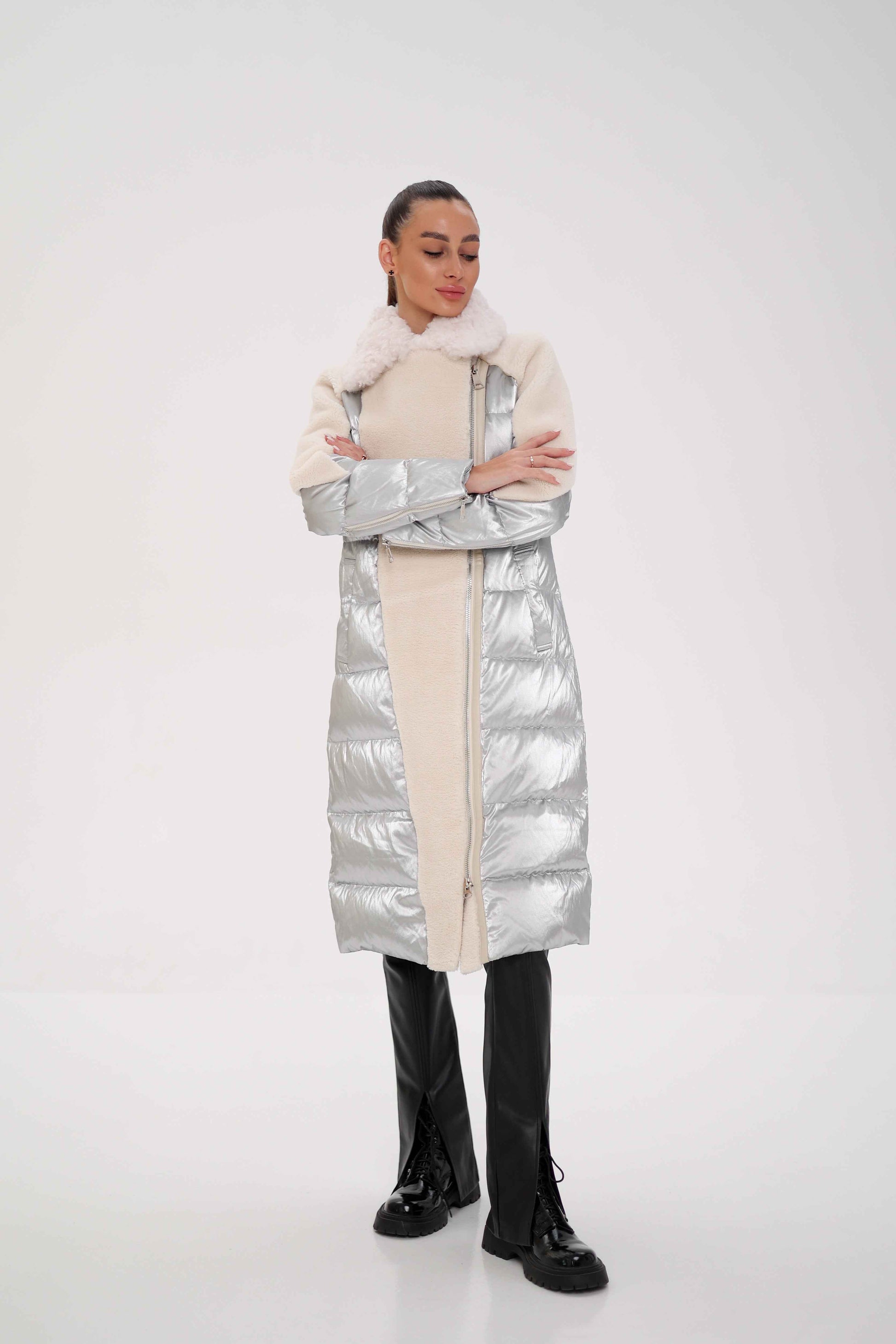 Kalgan Trim Down Long-line Coat
