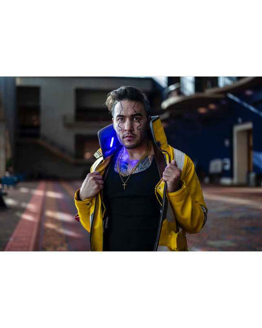 David Martinez Cyberpunk 2077 Jacket – LED & Vegan Leather