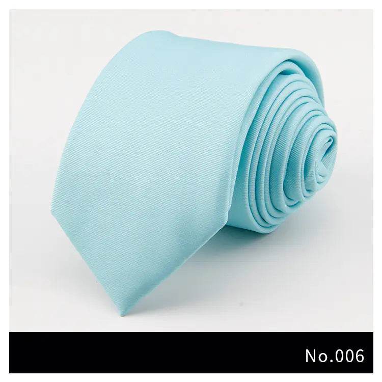 Fashionable Solid Color Tie - Solstik