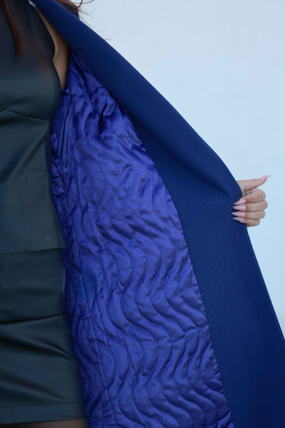 Classic Wraparound Cashmere Blend Overcoat