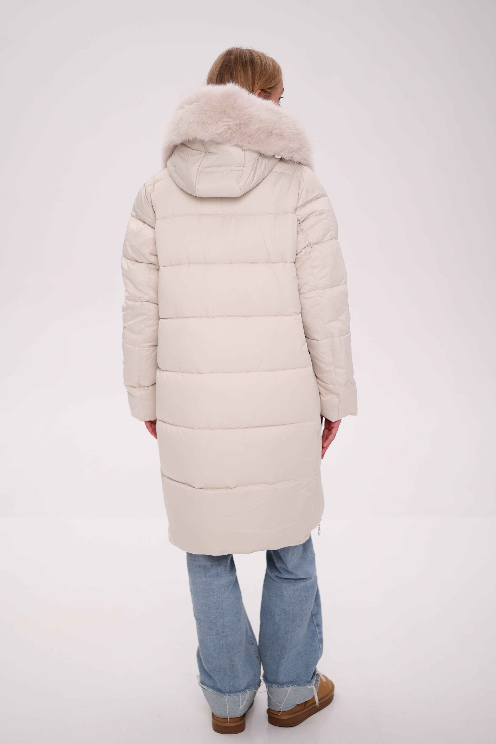 Genuine Polar Fox Thinsulate™ Insulation Coat