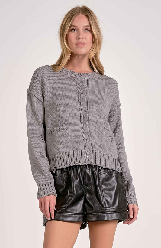 Annie Cardigan Grey