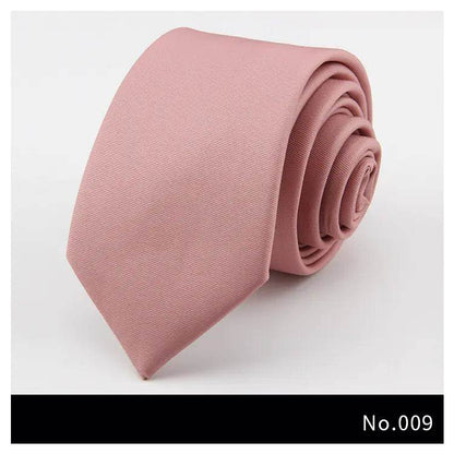 Fashionable Solid Color Tie - Solstik