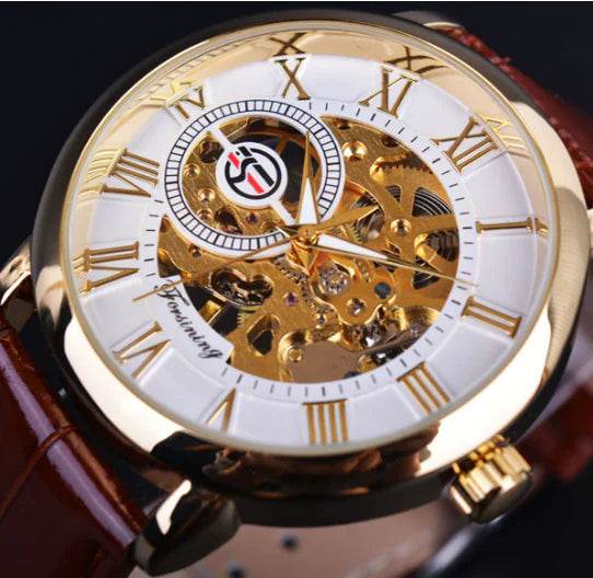 Gent's Precision Crafted Skeleton Watch - Solstik