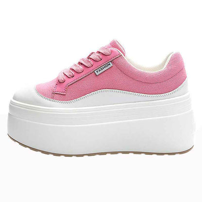 All-match Fashion Thick Bottom 8cm Trendy Ins Simple Shoes Women