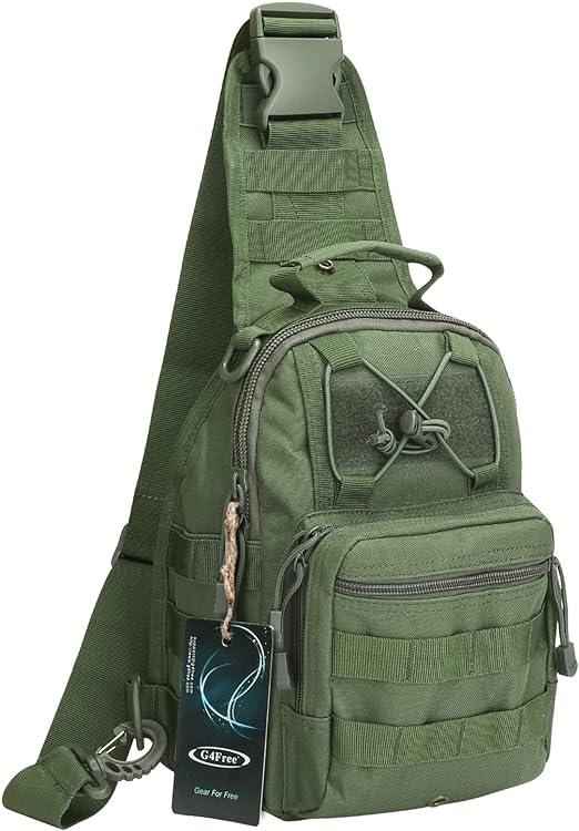 FR Fashion Co. 4‑Way Carrying Design Sling Bag