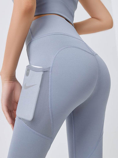 Women's High- Waisted Yoga Pants With Pockets and Tummy Control - Solstik