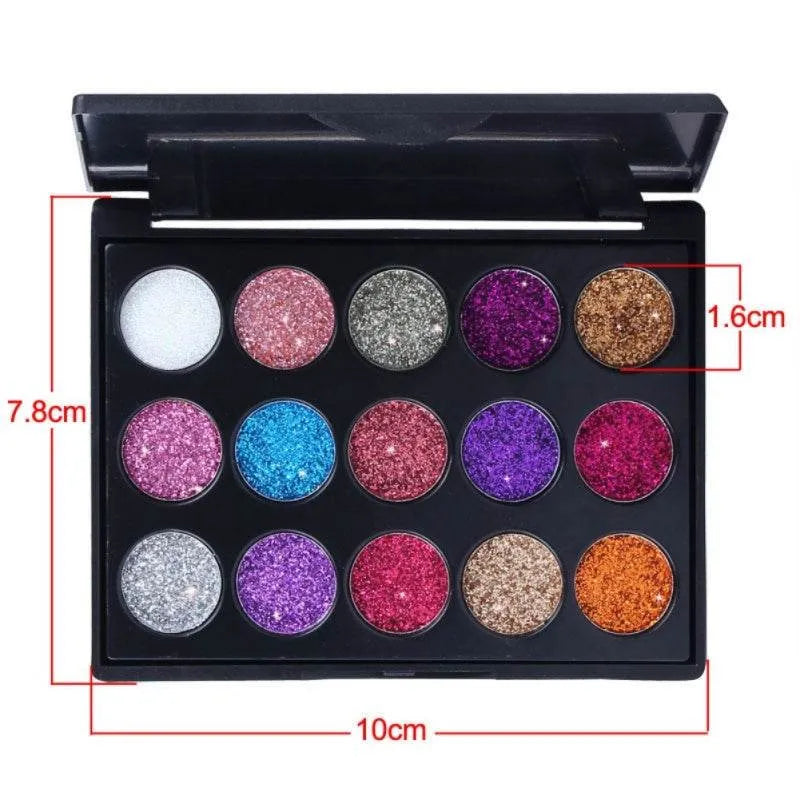 Glitter Eyeshadow Palette - Solstik