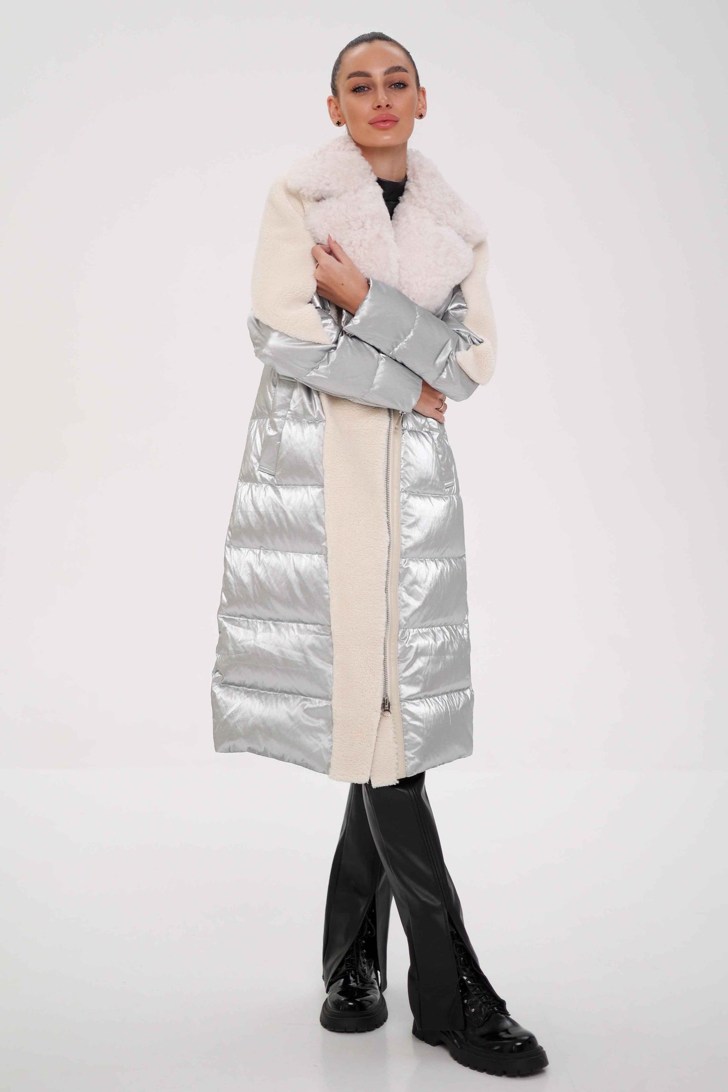 Kalgan Trim Down Long-line Coat