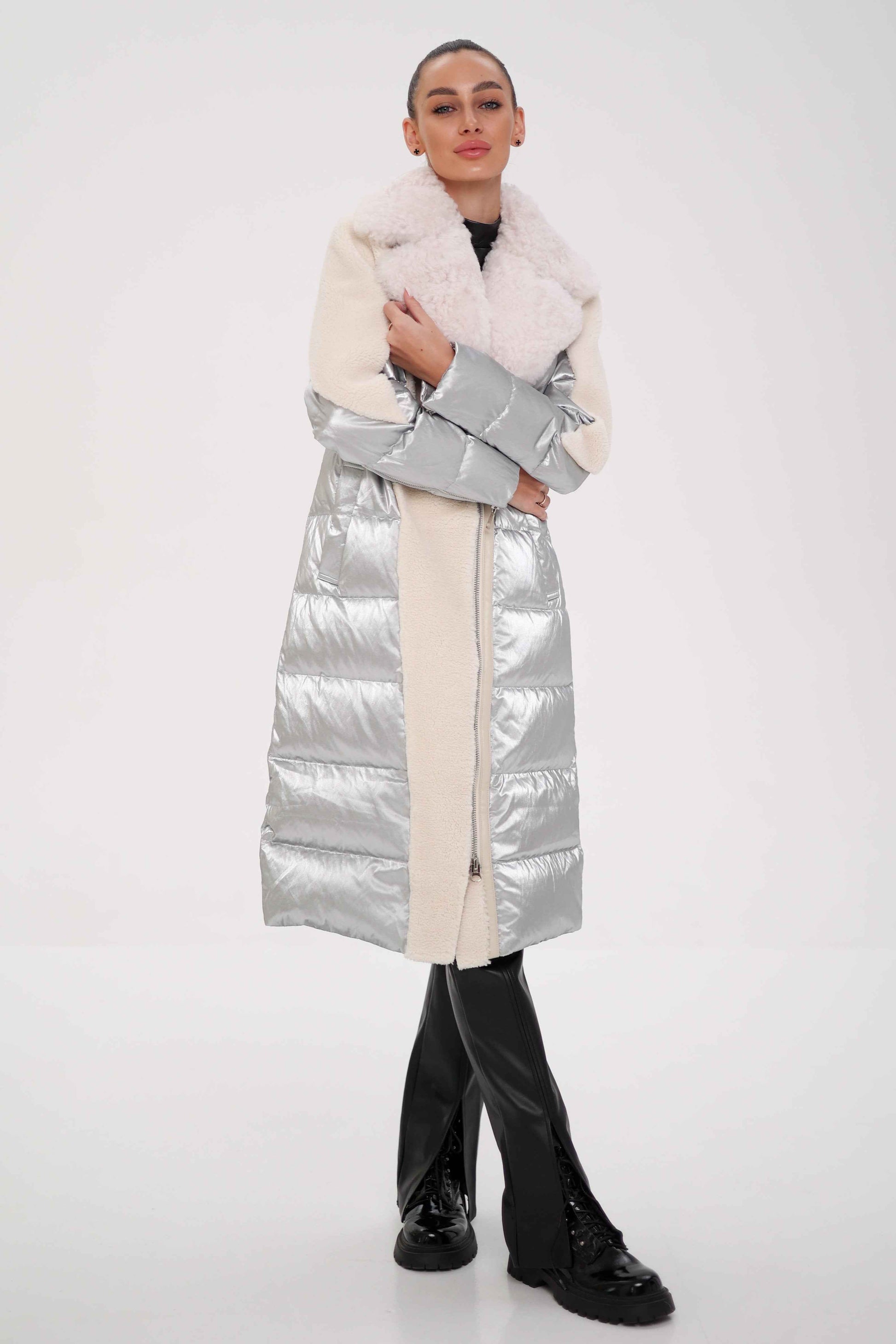 Kalgan Trim Down Long-line Coat