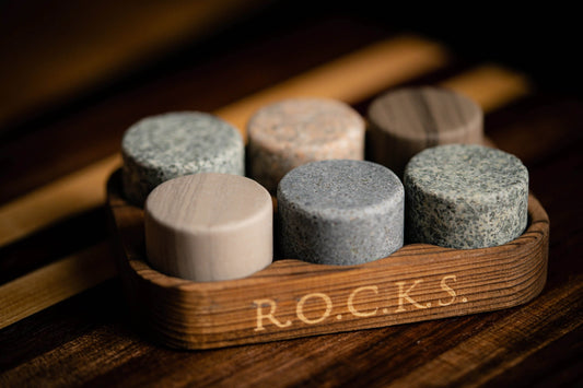 Luxury Whiskey Connoisseur Set - Stones & Glass - Solstik