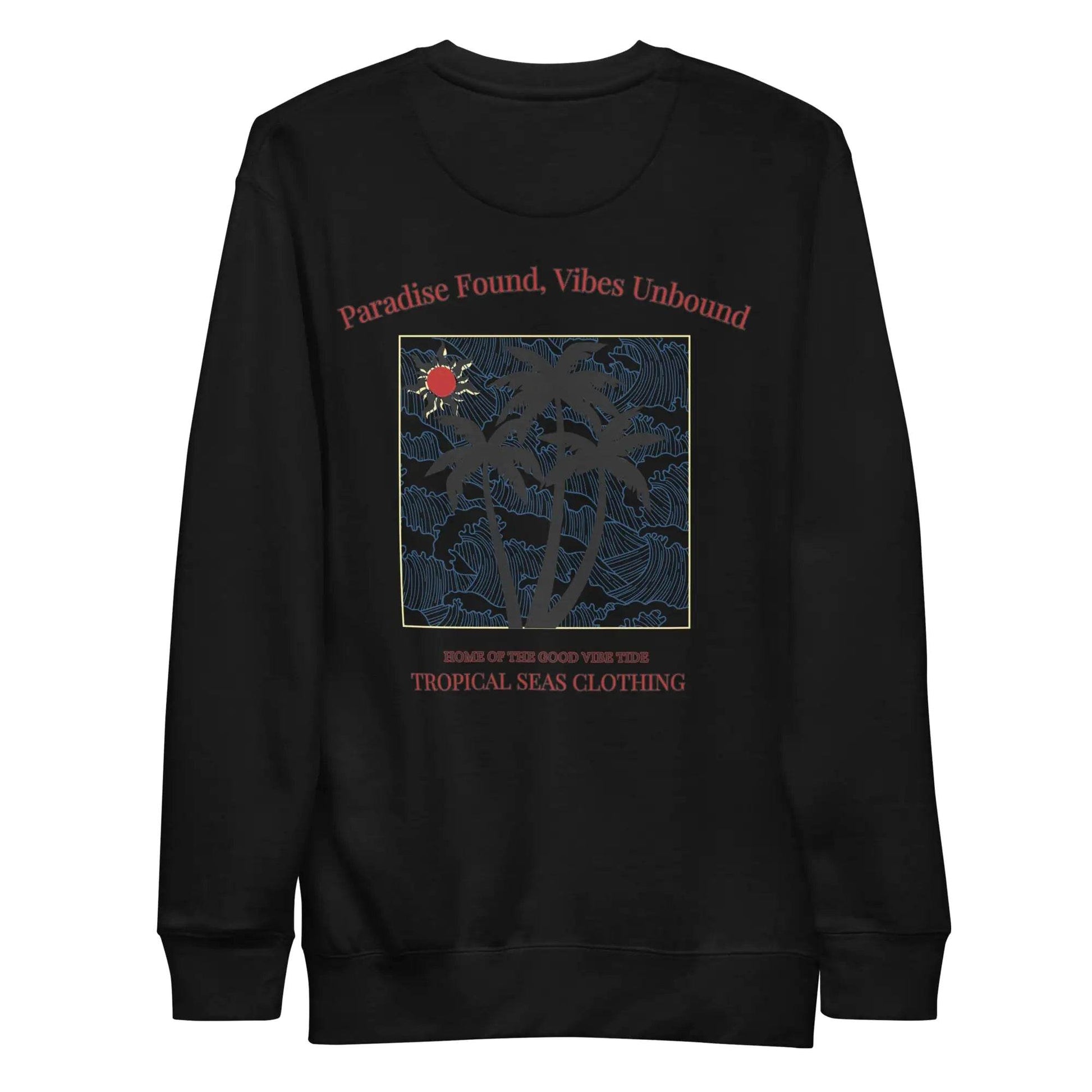 Cozy Sunset Palms Pullover - Solstik