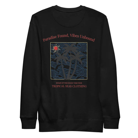 Cozy Sunset Palms Pullover - Solstik