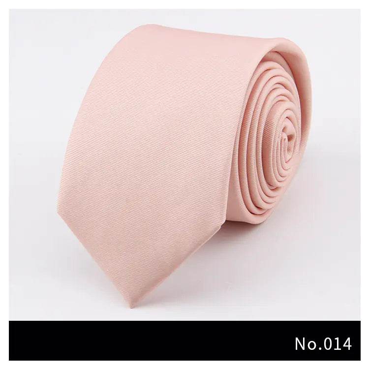 Fashionable Solid Color Tie - Solstik