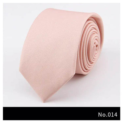 Fashionable Solid Color Tie - Solstik