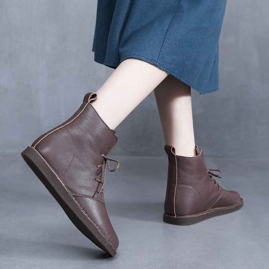 Hand-stitched Polished Vintage Women's Shoes